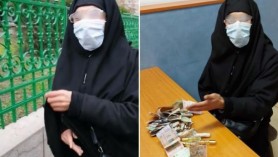 Un cerșetor s-a îmbrăcat în haine de măicuță și a câștigat o grămadă de bani lângă o biserică din București. Cum a fost prins